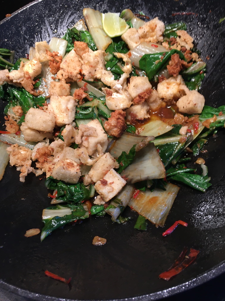 Tofu, Mangold, Limette – Tischgespräche